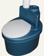 Composting Toilets  MINI ROTOR TURBO with active aerobic processing of biowaste
